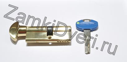 Механизм цилиндровый Securemme K1P0653035O13 65(30*35В) кл/верт (латунь)