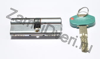 Механизм цилиндровый Securemme K3 75 мм (35*40) кл/кл (мат.никель)